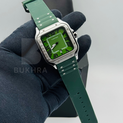 Cartier Rubber Wristwatch