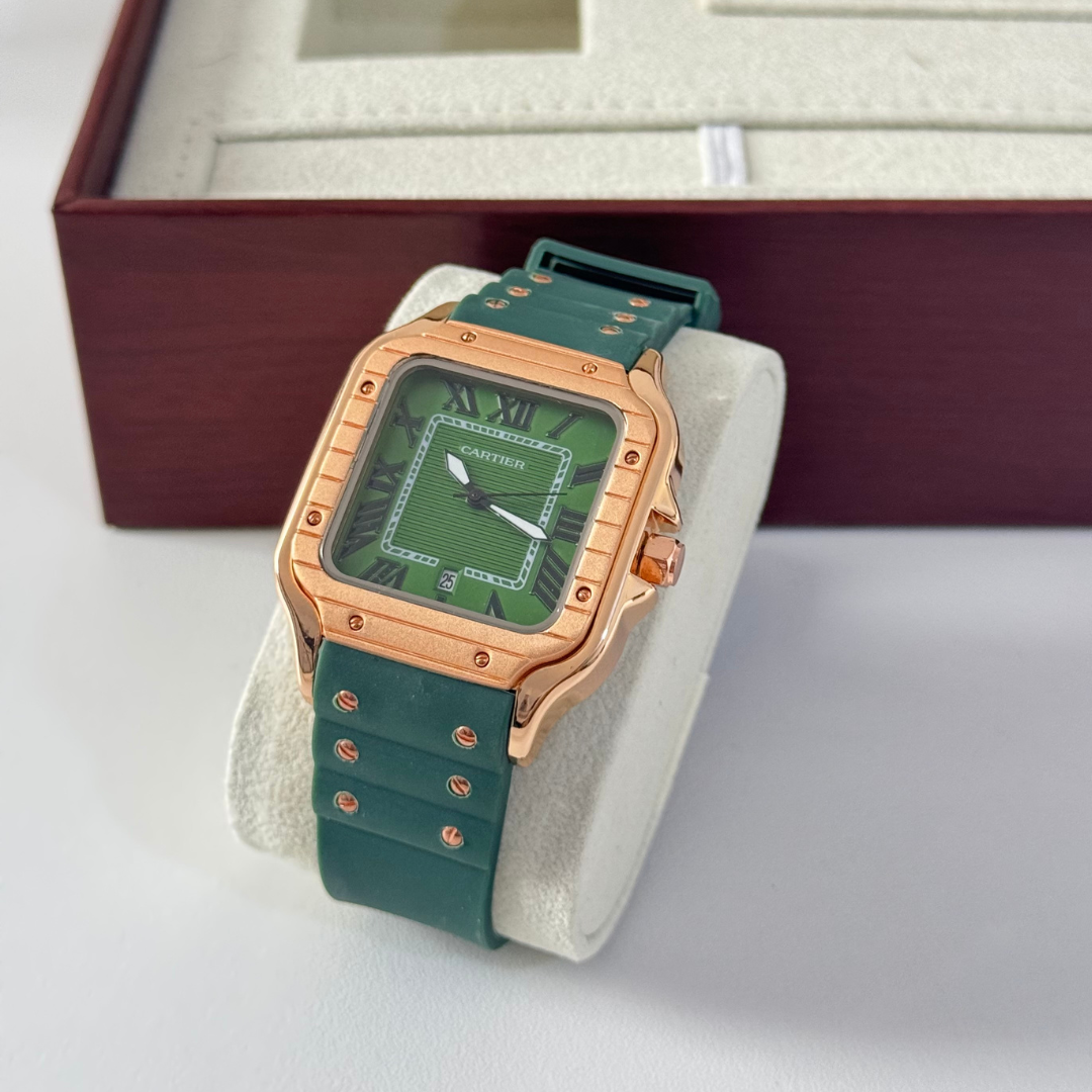 Cartier Rubber Wristwatch