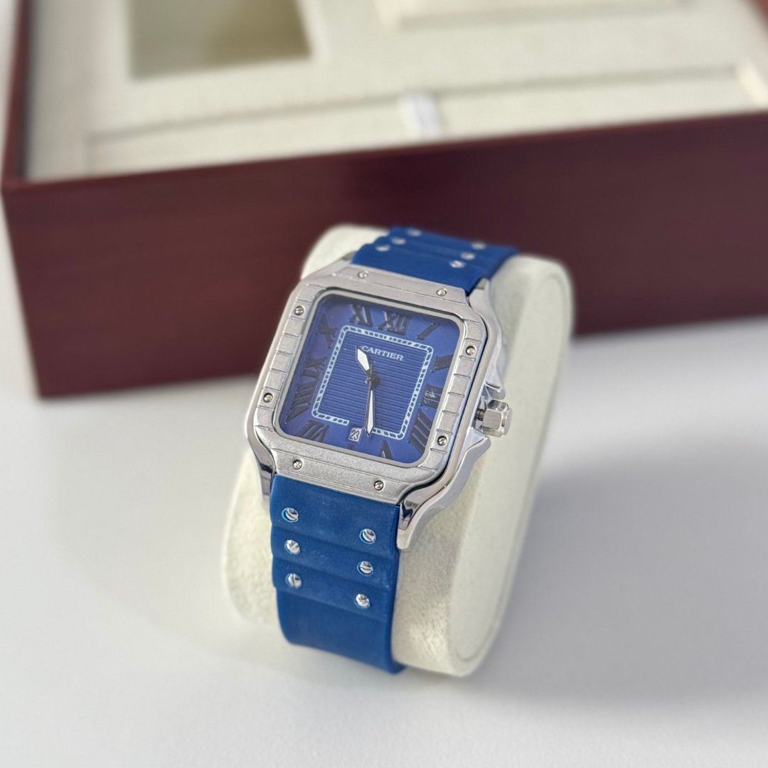 Cartier Rubber Wristwatch