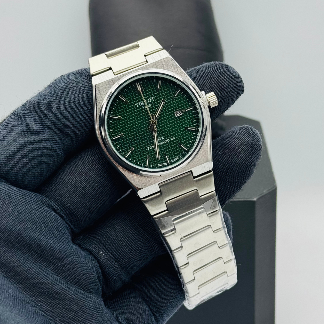 ساعة تيسوت من الفولاذ المقاوم للصدأ