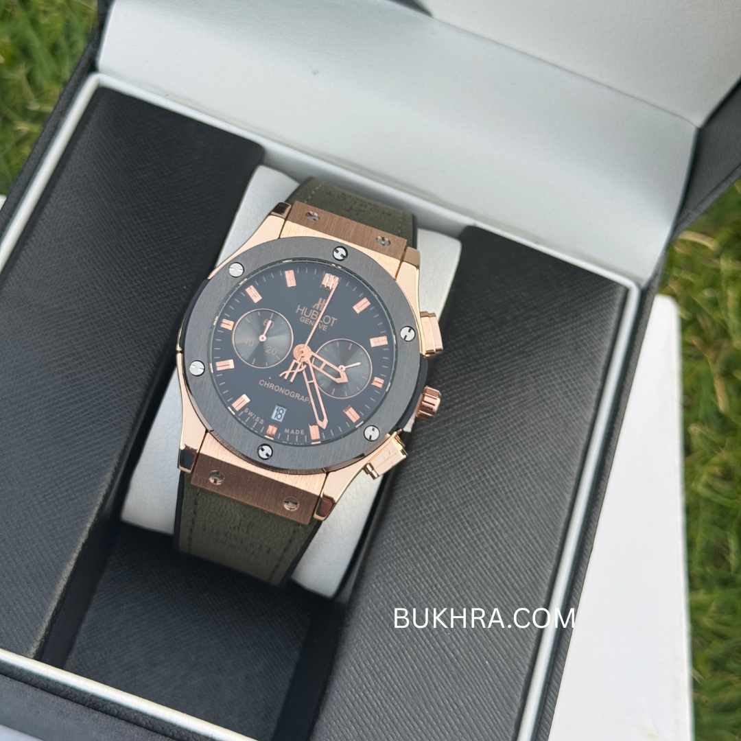 Hublot Leather Wristwatch