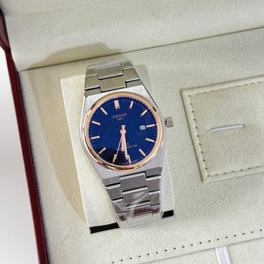 ساعة تيسوت من الفولاذ المقاوم للصدأ