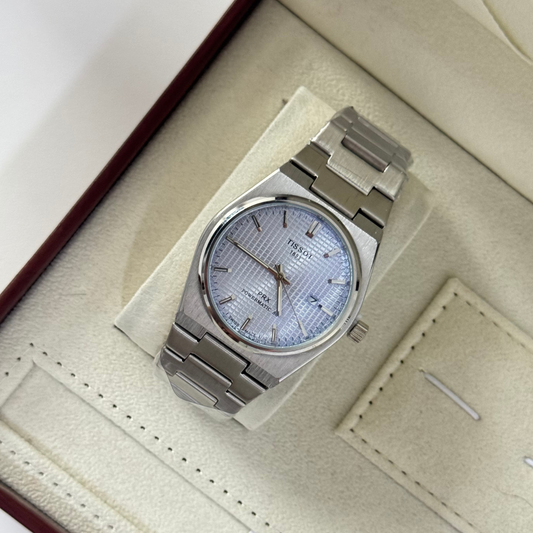 ساعة تيسوت من الفولاذ المقاوم للصدأ