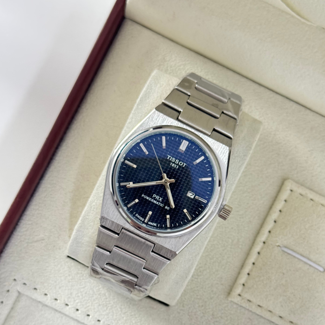 ساعة تيسوت من الفولاذ المقاوم للصدأ