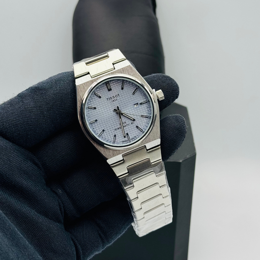 ساعة تيسوت من الفولاذ المقاوم للصدأ