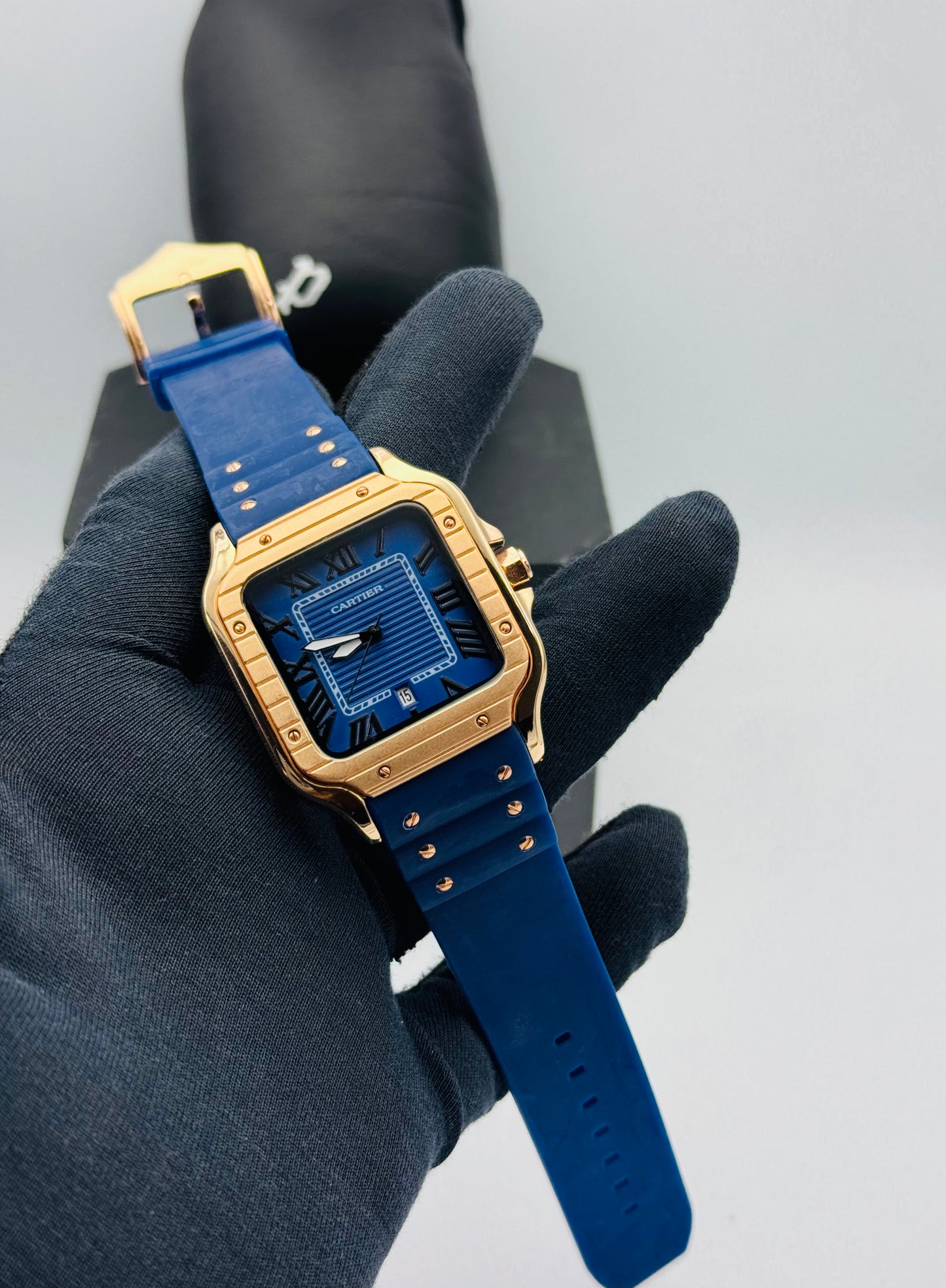Cartier Rubber Wristwatch