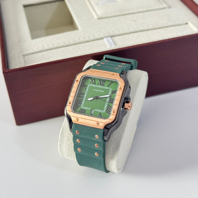 Cartier Rubber Wristwatch