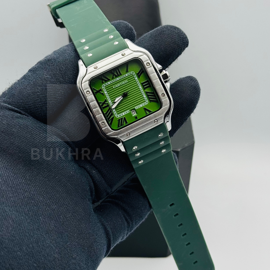 Cartier Rubber Wristwatch