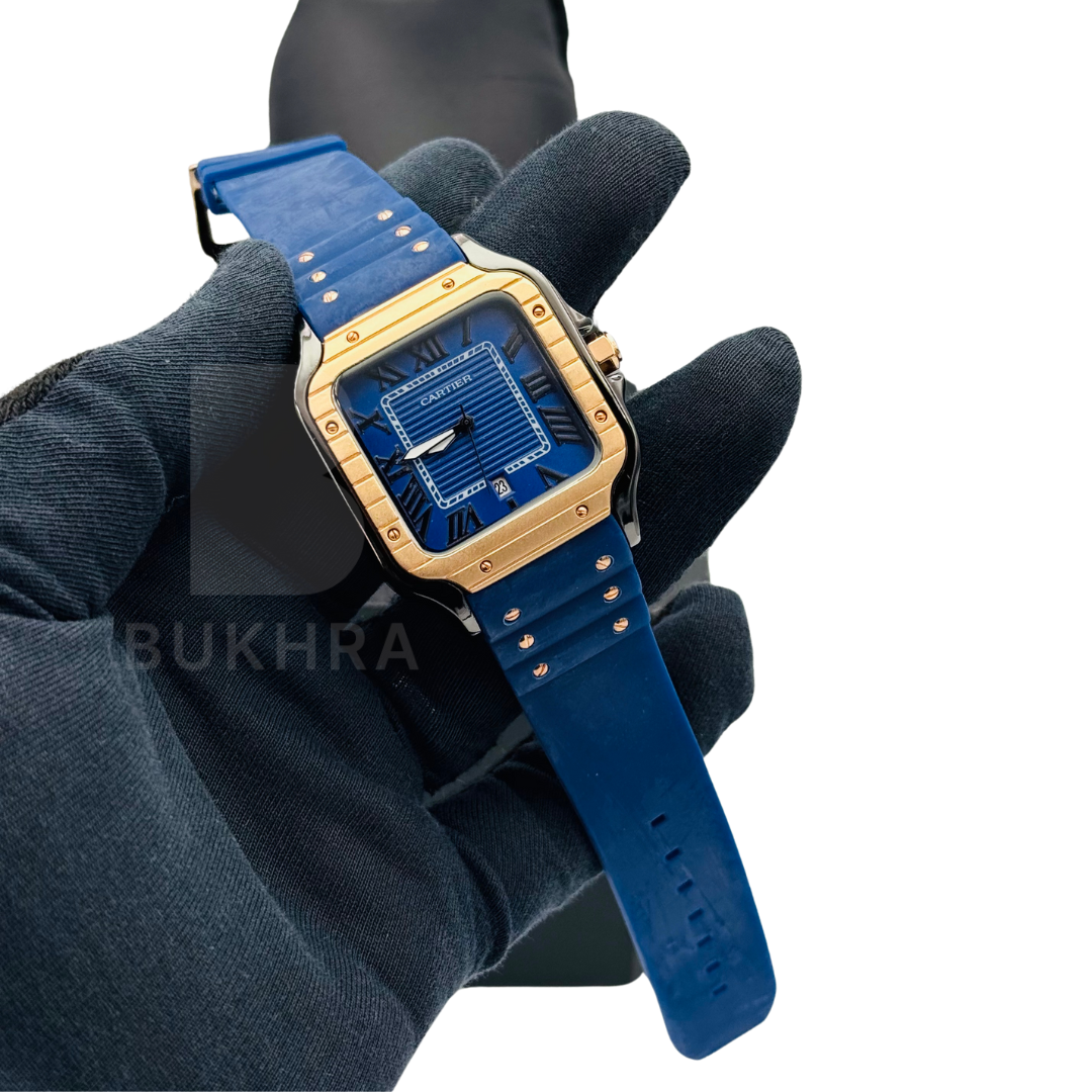 Cartier Rubber Wristwatch