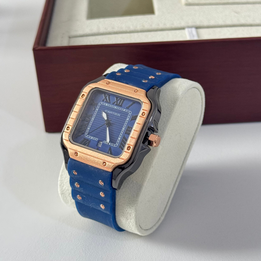 Cartier Rubber Wristwatch