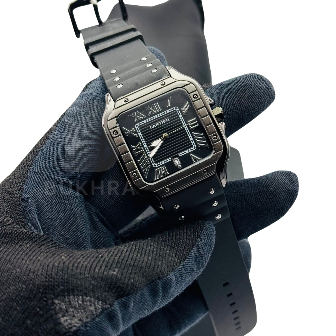 Cartier Rubber Wristwatch