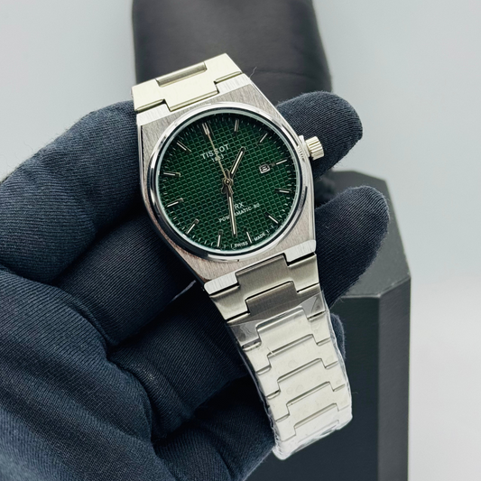 ساعة تيسوت من الفولاذ المقاوم للصدأ