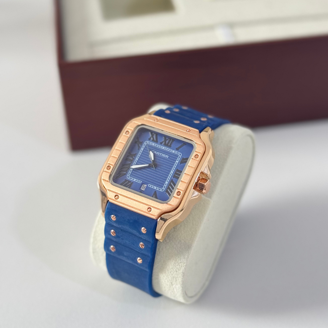 Cartier Rubber Wristwatch