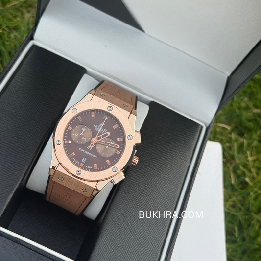 Hublot Leather Wristwatch