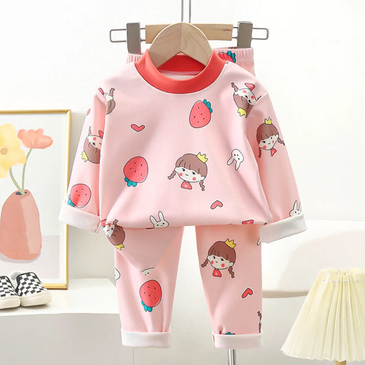 Kids Warm Pajama Set