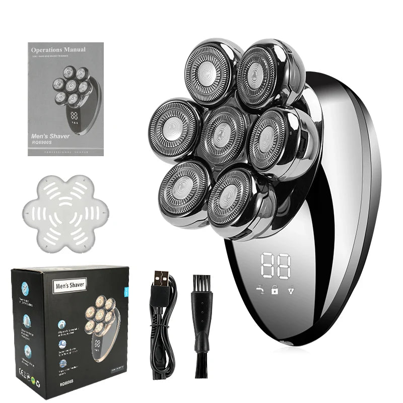 7D Floating Electric Shaver