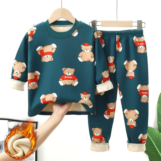 Kids Warm Pajama Set