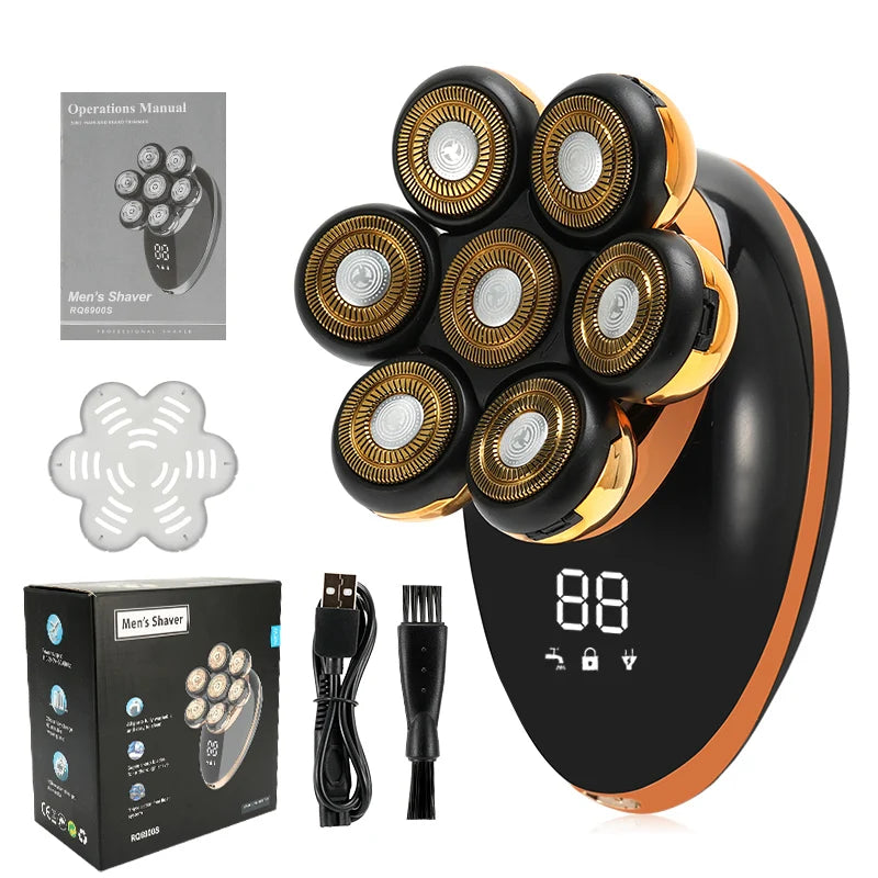 7D Floating Electric Shaver