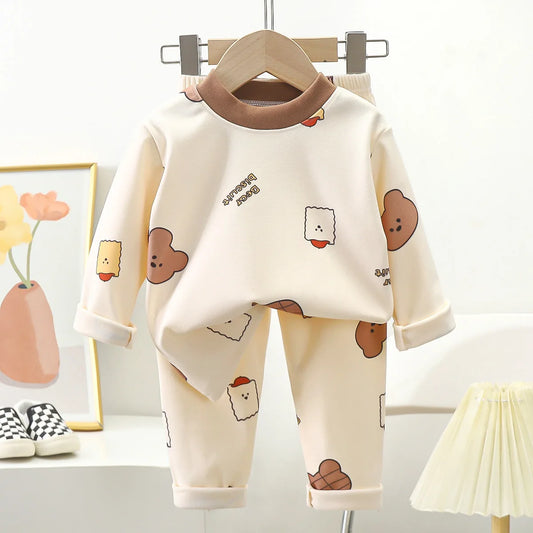 Kids Warm Pajama Set