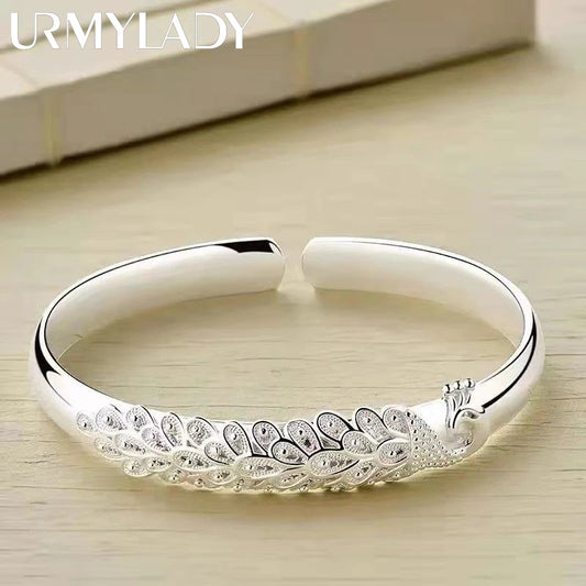 Peacock Bracelet Bangle