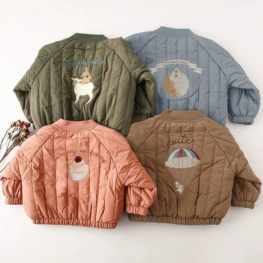 Kids Embroidered Jacket