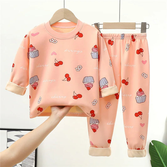 Kids Warm Pajama Set